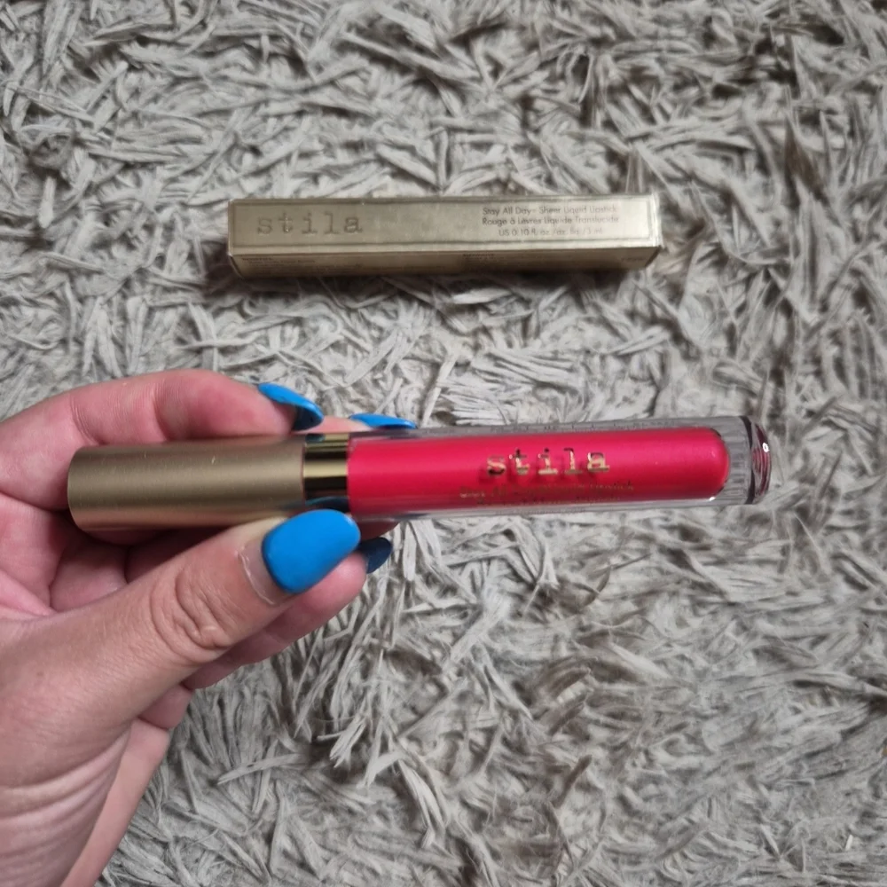 Stila Stay All Day Sheer Liquid Lipstick Sheer Sorriso New NIB 3 mL Sheer Waterm